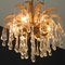 Tear Drop Glass 6-Light Chandeliers from Palwa, 1960s, Set of 2 15