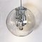 Space Age Light Fixtures from Doria, Two Pendant and Two Wall Lights, Set of 4 6