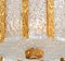 Drum Gold-Plated and Frosted Ice Glass Sconce by J. T. Kalmar, Austria, 1960s, Image 7