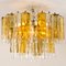 Large Light Fixtures, Two Wall Lights, One ChandelierfFrom Barovier & Toso, Set of 3 8