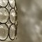 Circle Eisen und Bubble Glas Leuchten von Glashütte, 1960er, 6er Set 13