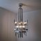 Italian Chrome Chandelier by Gaetano Sciolari, 1960s 4