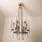 Italian Chrome Chandelier by Gaetano Sciolari, 1960s 3