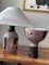 Lampe & Vase par Mari Simmulson pour Upsala-Ekeby, 1960s, Set de 2 5
