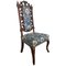 19th Century Carved Mahogany Side Chair 1