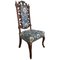19th Century Carved Mahogany Side Chair, Image 1