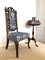 19th Century Carved Mahogany Side Chair, Image 10