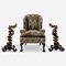 Victorian Wingback Armchair with Pierre Frey Upholstery 5