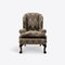 Victorian Wingback Armchair with Pierre Frey Upholstery, Image 1