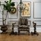 Victorian Wingback Armchair with Pierre Frey Upholstery 8