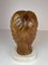 Large Sculpture of a Female Face in Mahogany, Image 9