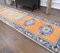 Vintage Turkish Oushak Wool Runner Rug 7