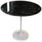 Schwarzer Gueridon Tisch aus Marmor von Eero Saarinen für Knoll International 1