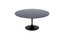 Marquina Marmor und Schwarzer Rilsan Tulip Tisch von Eero Saarinen für Knoll International 4
