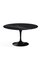 Marquina Marble and Black Rilsan Tulip Table by Eero Saarinen for Knoll International 3