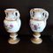 Hand-Painted Vases with Snake Handles and Gold Trim in Meissen Porcelain, 1950s, Set of 2, Image 3