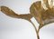 Italian Brass Floor Lamp with 3 Decorative Leaves by Carlo Giorgi & Tommaso Barbi for Bottega Gadda, 1970s, Image 9