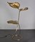 Italian Brass Floor Lamp with 3 Decorative Leaves by Carlo Giorgi & Tommaso Barbi for Bottega Gadda, 1970s 10