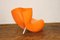 Sedia in feltro con scocca in fibra di vetro di Marc Newson per Cappellini, Immagine 3