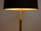 French Bronze Floor Lamp by Maison Charles, 1970s 2