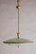 Italian Decorative Glass Disc Ceiling Lamp, 1950s, Image 2