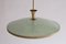 Italian Decorative Glass Disc Ceiling Lamp, 1950s 10