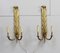 Gilt Bronze Sconces, 1950s, Set of 2 15