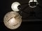 Lámpara de araña alemana era espacial de cromo y vidrio de Richard Essig, años 60, Imagen 11