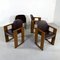 Dialogo Dining Chairs by Afra & Tobia Scarpa for B&B Italia, 1970s, Set of 4 3