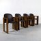 Dialogo Dining Chairs by Afra & Tobia Scarpa for B&B Italia, 1970s, Set of 4 1