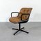 Camel Leather Office Chair by Charles Pollock for Knoll Inc. / Knoll International, 1970s, Image 1