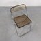 Smoke Plia Folding Chair by Giancarlo Piretti for Castelli / Anonima Castelli, 1960s 3