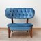 Mid-Century Swedish Lounge Chair by Otto Schulz 9