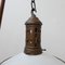 Antique French 2-Tone Pendant Lamp, Image 7