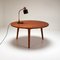 Round Danish Teak AT8 Coffee Table by Hans Wegner for Andreas Tuck, 1950s 2