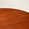 Round Danish Teak AT8 Coffee Table by Hans Wegner for Andreas Tuck, 1950s, Image 9