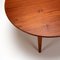 Round Danish Teak AT8 Coffee Table by Hans Wegner for Andreas Tuck, 1950s, Image 6