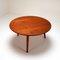 Round Danish Teak AT8 Coffee Table by Hans Wegner for Andreas Tuck, 1950s 5