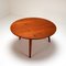 Round Danish Teak AT8 Coffee Table by Hans Wegner for Andreas Tuck, 1950s, Image 5