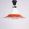Czechoslovakian White Opaline & Brass Pull-Down Ceiling Lamp, 1960s 9