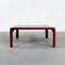 Burgundy Demetrio Coffee Table by Vico Magistretti for Artemide, 1960s 4