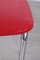 Vintage Vinyl Kitchen Chairs in Red, Set of 4, Image 10