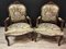 Louis XV Style Armchairs, Set of 2 1