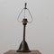 Antique Opaline Glass and Brass Table Lamp 3