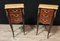 Marquetry Louis XV Style Bedside Tables, Set of 2 1