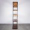 Industrial Iron & Wood Bookcase, 1970s 2