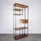Industrial Iron & Wood Bookcase, 1970s 1