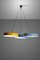 Bruno Gatta Style Laquered Metal Ceiling Lamp from Stilnovo, Image 2