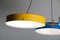 Bruno Gatta Style Laquered Metal Ceiling Lamp from Stilnovo, Image 3