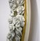Cadre en Forme de Miroir en Porcelaine et Bois par Giulio Tucci 6